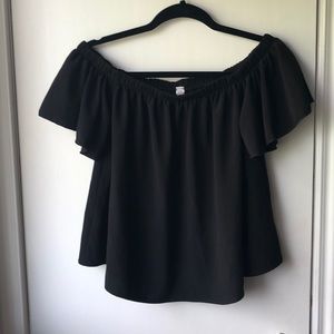 Off the shoulder blouse